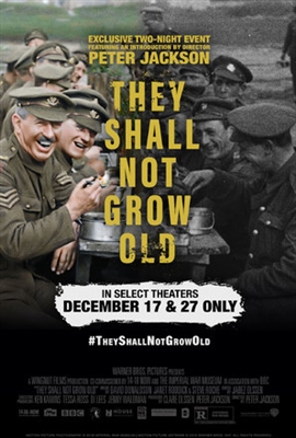 They Shall Not Grow Old Wooden Framed Poster