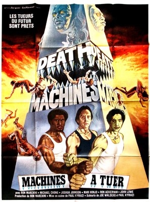 Death Machines Metal Framed Poster