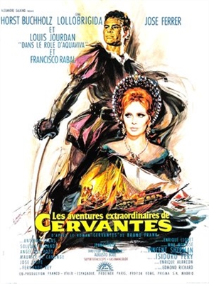Cervantes Wooden Framed Poster