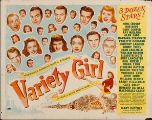 Variety Girl Metal Framed Poster