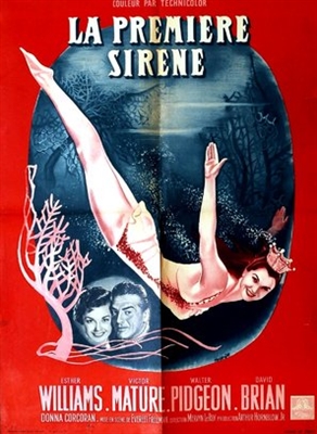 Million Dollar Mermaid Wooden Framed Poster