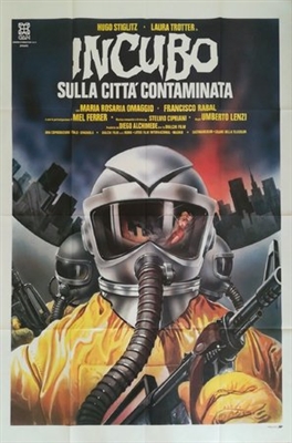 Incubo sulla città contaminata Canvas Poster