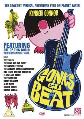 Gonks Go Beat Poster with Hanger