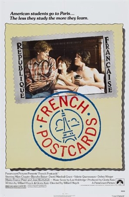 French Postcards Poster with Hanger