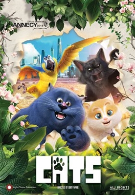 Cats and Peachtopia Poster 1600640