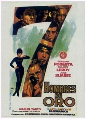 Il grande colpo dei sette uomini d'oro Poster with Hanger