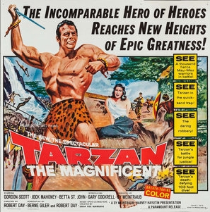 Tarzan the Magnificent Canvas Poster