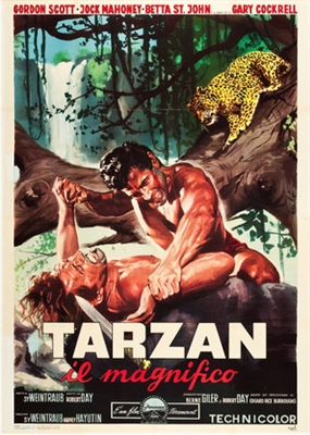 Tarzan the Magnificent Wooden Framed Poster