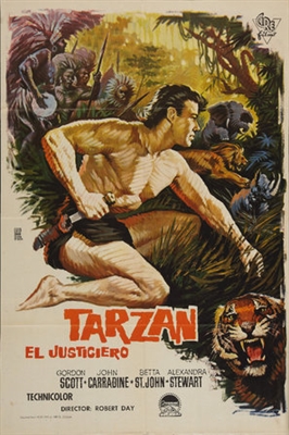 Tarzan the Magnificent Wood Print