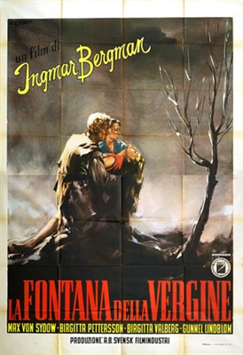 Jungfrukällan Poster with Hanger