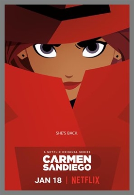 Carmen Sandiego Canvas Poster
