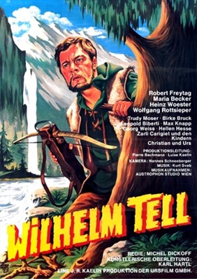 Wilhelm Tell Wooden Framed Poster