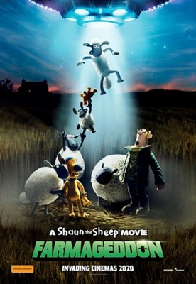 Shaun the Sheep Movie: Farmageddon Wood Print