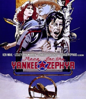Race for the Yankee Zephyr Metal Framed Poster