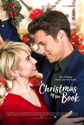 Christmas by the Book Canvas Poster