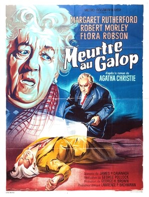 Murder at the Gallop Wooden Framed Poster