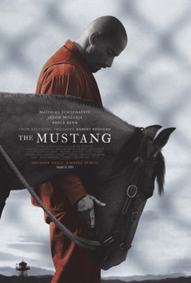 The Mustang Wooden Framed Poster