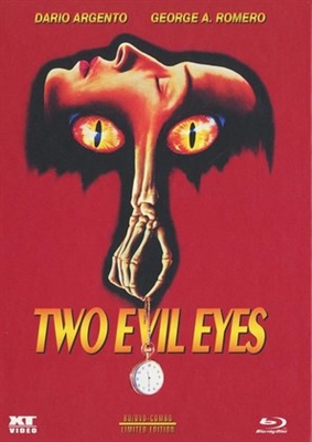 Due occhi diabolici Metal Framed Poster