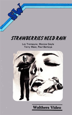 Strawberries Need Rain Metal Framed Poster