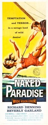 Naked Paradise Canvas Poster