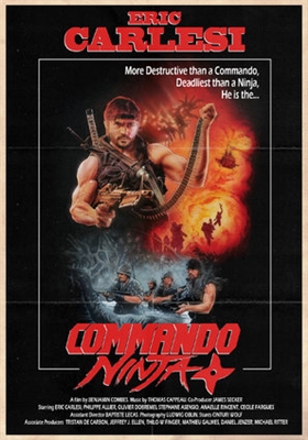 Commando Ninja Metal Framed Poster