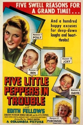 Five Little Peppers in Trouble Poster 1604448