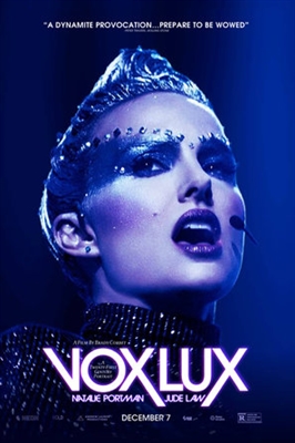 Vox Lux Poster with Hanger