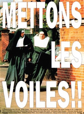 Nuns on the Run Wood Print