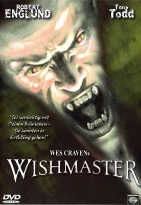 Wishmaster Wooden Framed Poster