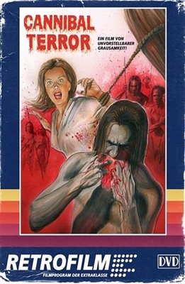 Terreur cannibale Metal Framed Poster