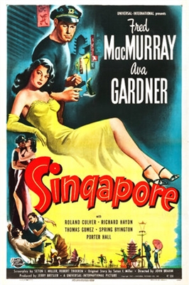 Singapore Canvas Poster