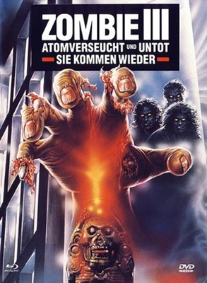 Zombi 3 Canvas Poster
