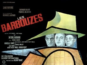 Les Barbouzes Metal Framed Poster