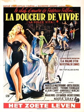 La dolce vita Poster with Hanger