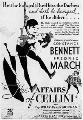 The Affairs of Cellini Canvas Poster