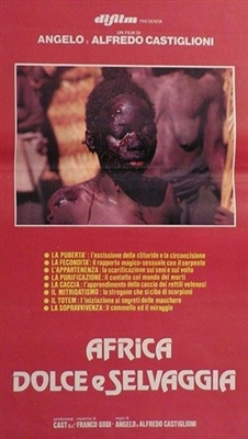 Africa dolce e selvaggia Metal Framed Poster