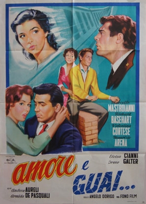 Amore e guai Poster with Hanger