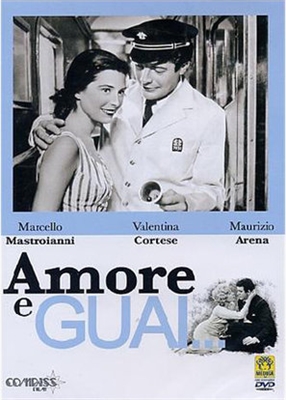 Amore e guai Wooden Framed Poster