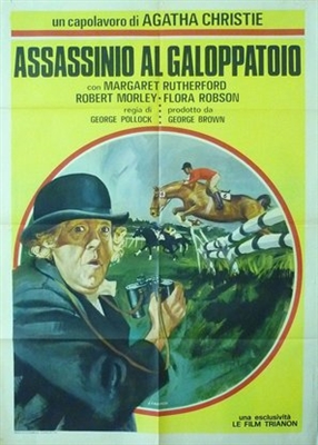 Murder at the Gallop Canvas Poster