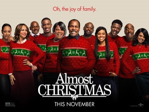 Almost Christmas Poster with Hanger