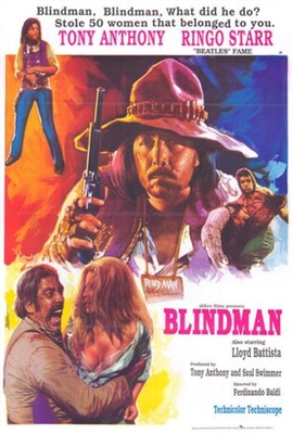 Blindman Metal Framed Poster