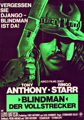 Blindman Canvas Poster