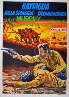 Battle at Bloody Beach Canvas Poster