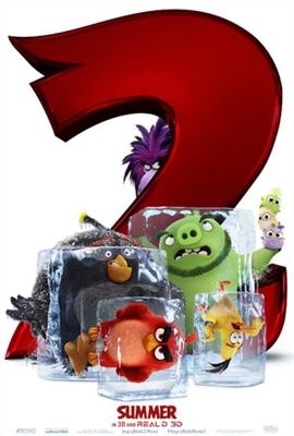 The Angry Birds Movie 2 Wooden Framed Poster