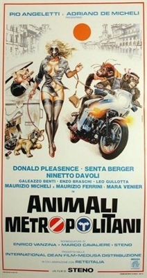 Animali metropolitani Metal Framed Poster