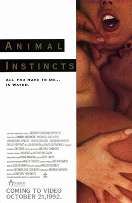 Animal Instincts Poster with Hanger