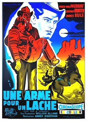 Gun for a Coward Canvas Poster