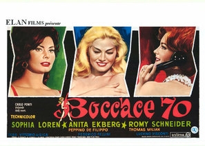 Boccaccio '70 Wooden Framed Poster