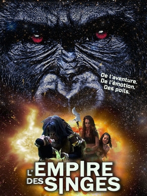 Empire of the Apes Canvas Poster