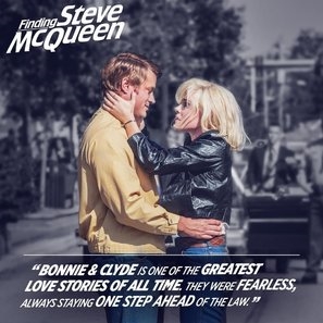 Finding Steve McQueen Wooden Framed Poster